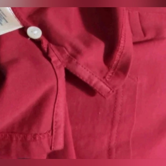 St. John's Bay Men's Polo Shirt Red Hue Color XL - Picture 4 of 10